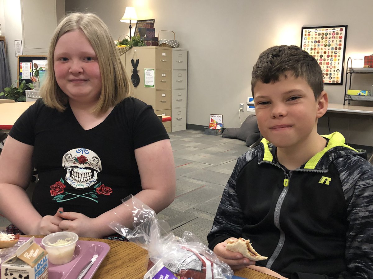 RdgDen's tweet photo. 4th Grade Lunch Bunch in the Reading Den https://t.co/ejxQktSfdM