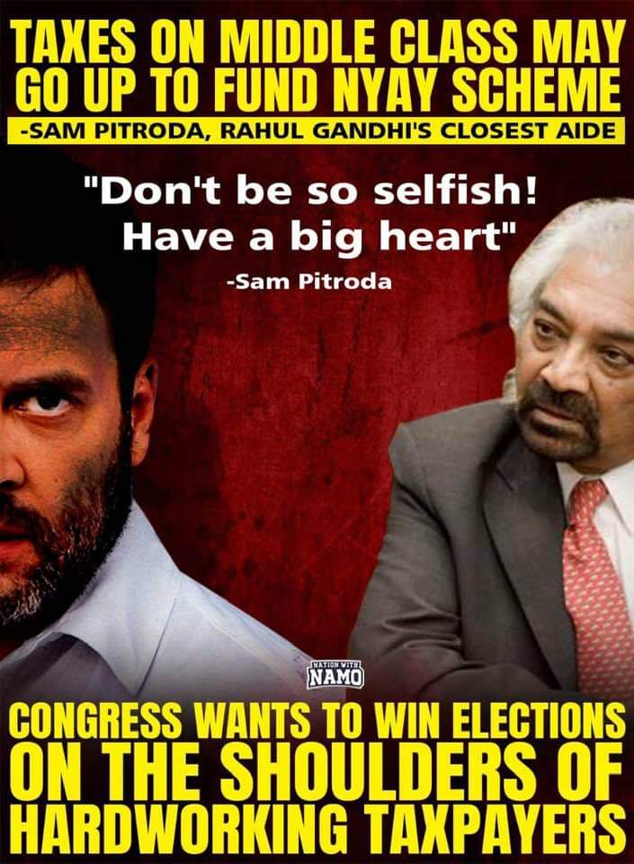 PadmanabhanNaga's tweet image. #AntiMiddleClassCongress