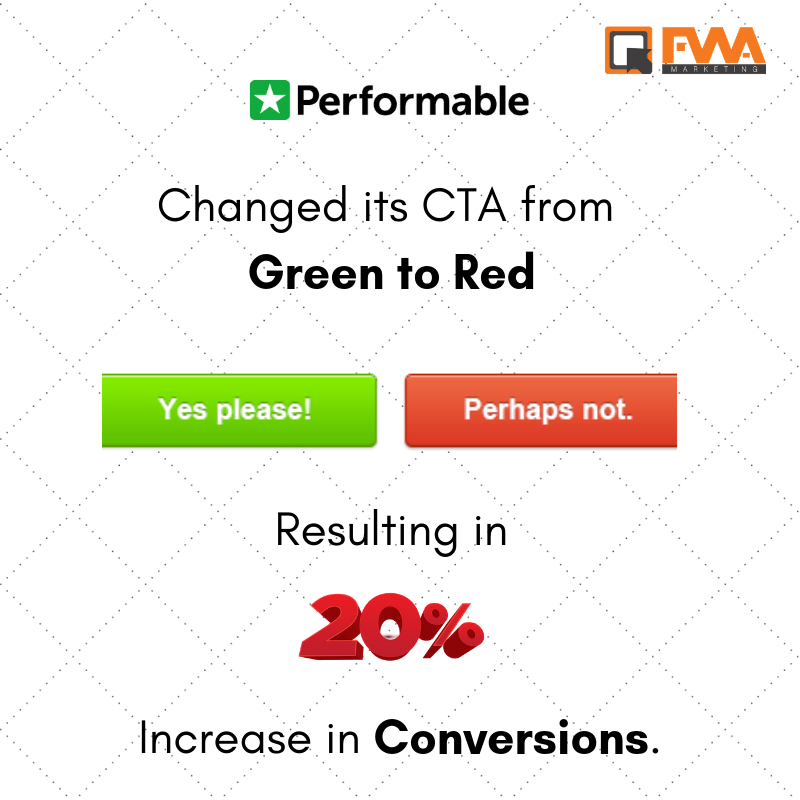 FWA_Marketing's tweet image. Consider the target audience when choosing the colors for #CTAs. 
If you’re targeting women, focus on blue, purple, and green. For men, select blue, green, and black.

#digitalmarketing #seopractices #keyword #seotips #FWAMarketing