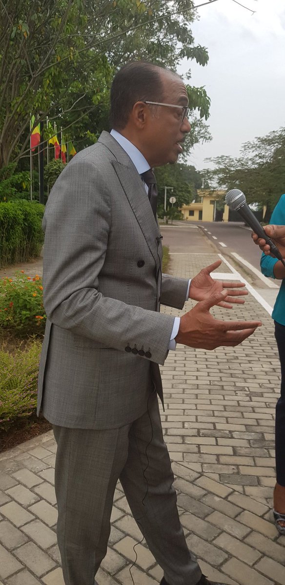 #Congo."Brazzaville abritera, en juillet prochain la conférence panafricaine sur le financement de la santé et sur le sida", a déclaré le directeur exécutif de l'#Onusida #Michel_Sidibé à l'issue de l'audience que lui a accordé le président #Denis_Sassou_Nguesso, ce 4 avril 2019.