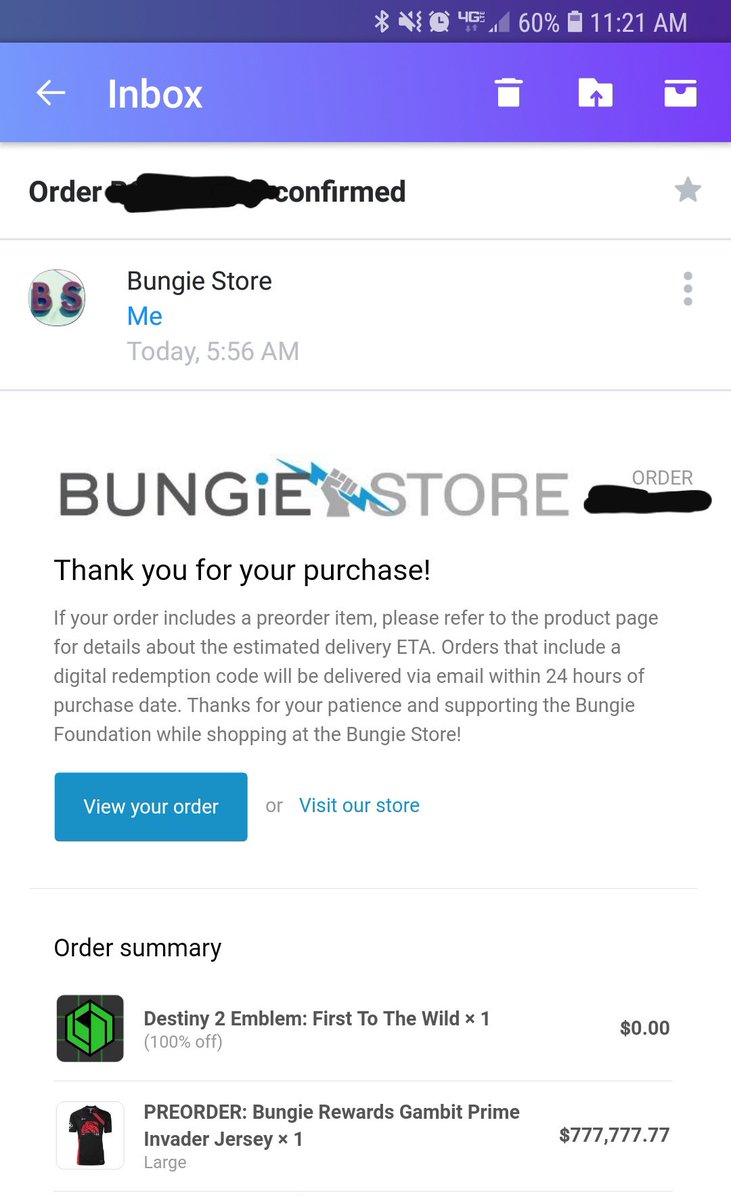 n1Asuka's tweet image. I wish @BungieStore would make jerseys better-suited for female bodies (or anyone with hips, haha), but I'll take what I can get.

Now the wait begins... #destiny2 #warlockmasterrace #gambitprime