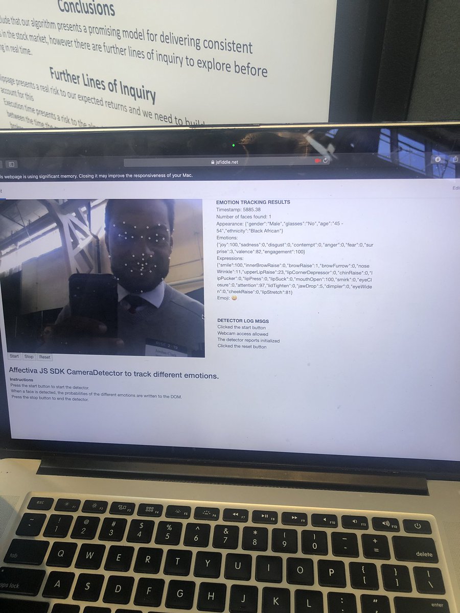 Prodigalson2025's tweet photo. @CRIatNU Come over to booth 6A and ๐ how you FEEL. using our Live Demo of @Affectiva software using CameraDetection to track your emotions ๐โบ๏ธ๐ and learn how Virtual Reality can be used as a Global Enterprise Solution for Diversity and Inclusion #GotResearch #EmotionAi #VR https://t.co/tV9WpUDxoe