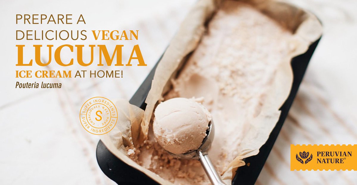 PeruvianNature's tweet photo. Prepare a delicious vegan Lucuma ice cream at home!✨

For further information, please visit us: https://t.co/luLoSItiaK

#Lucuma #LucumaIceCream #VeganIceCream #Recipe #PeruvianNature #LucumaPowder #Organic #Healthy #ConsciouslyWellDone #Peru #Superfoods #SuperIngredients https://t.co/iIrP5FIWx8