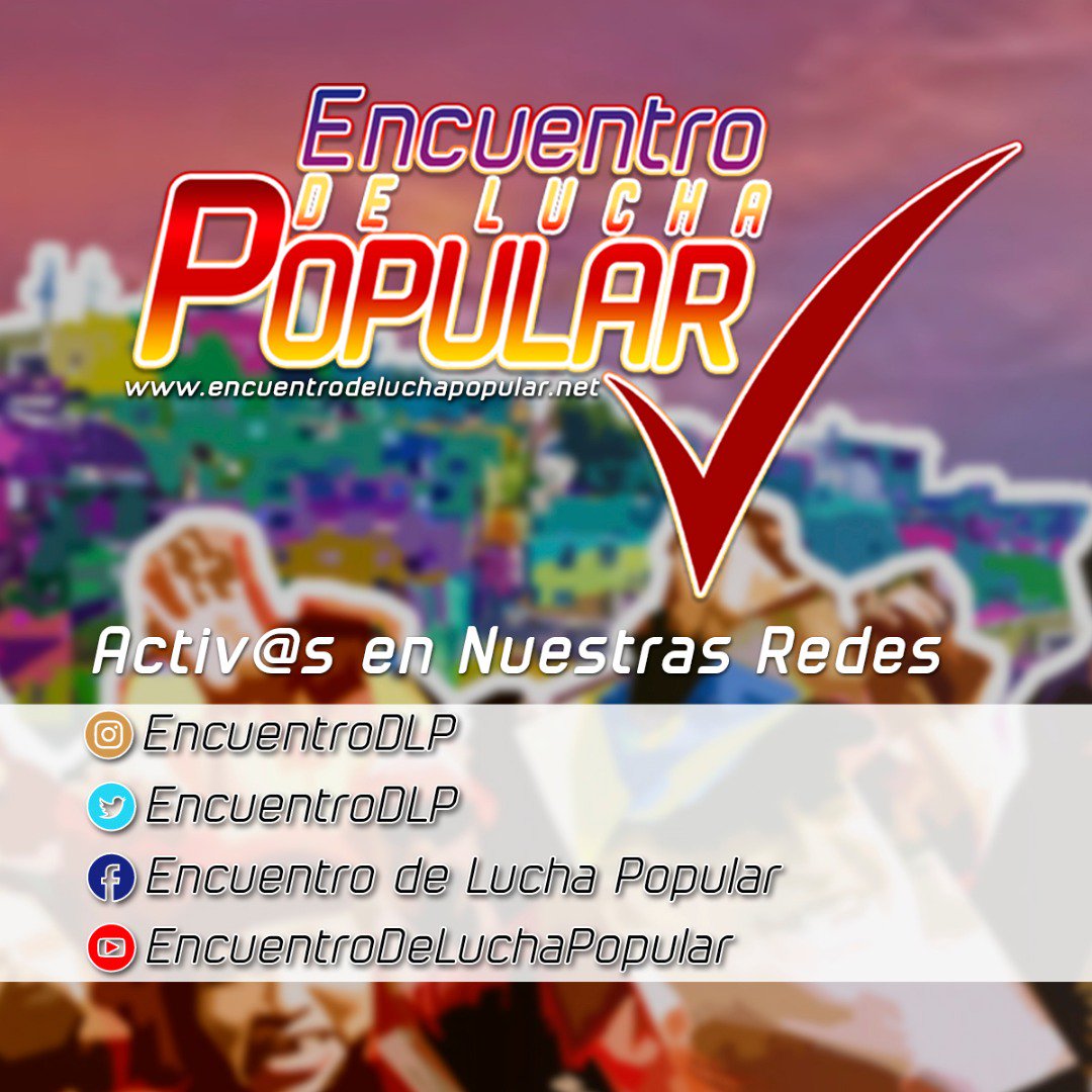 Encuentro de Lucha Popular tweet media