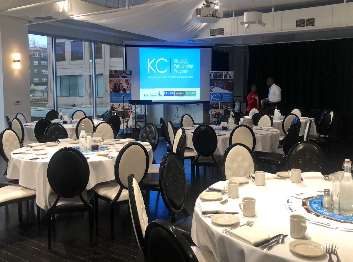 KCIEdgemoor's tweet photo. Excited to honor 25 superb KC small business owners today during our 2nd #KCSPP graduation luncheon. Festivities kick off shortly! https://t.co/UaQXFrs89f