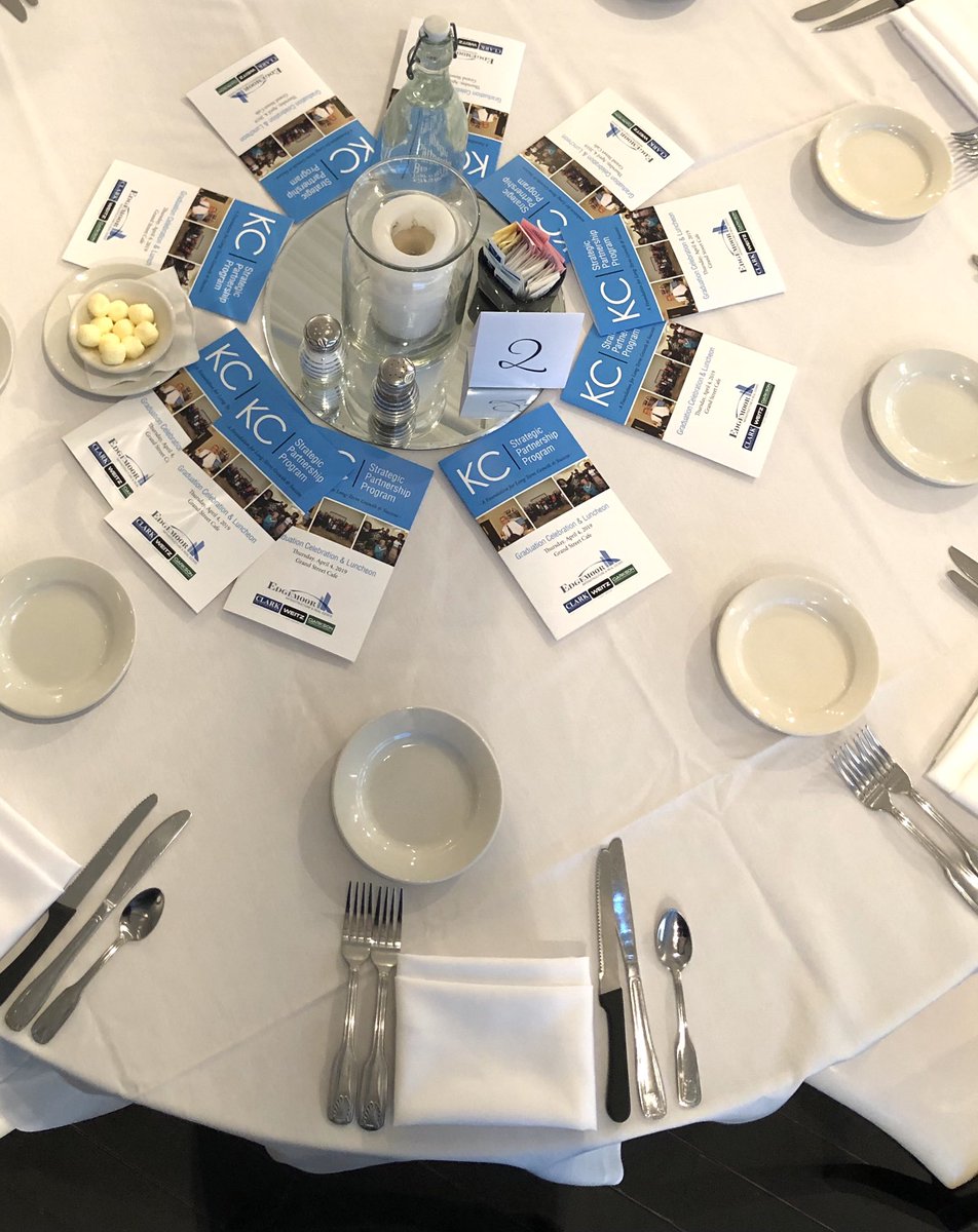KCIEdgemoor's tweet photo. Excited to honor 25 superb KC small business owners today during our 2nd #KCSPP graduation luncheon. Festivities kick off shortly! https://t.co/UaQXFrs89f