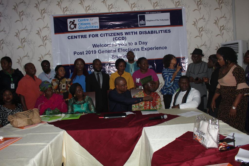 CCDNigeria's tweet photo. Group Pictures
#EVA4PWDs #DisabilityAccessNG #2019GeneralElections
@inecnigeria @DRACNigeria
@JonapwdNational https://t.co/Q2g7WRvIrc
