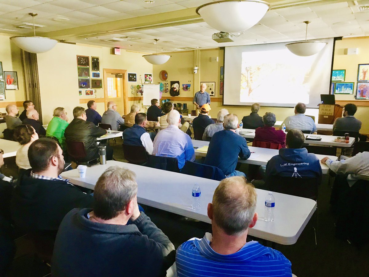 Advanced Soil Science and Geology class by Expert Peter Fletcher hosted through the Middleton Health Department (40+ soil evaluators in attendance)