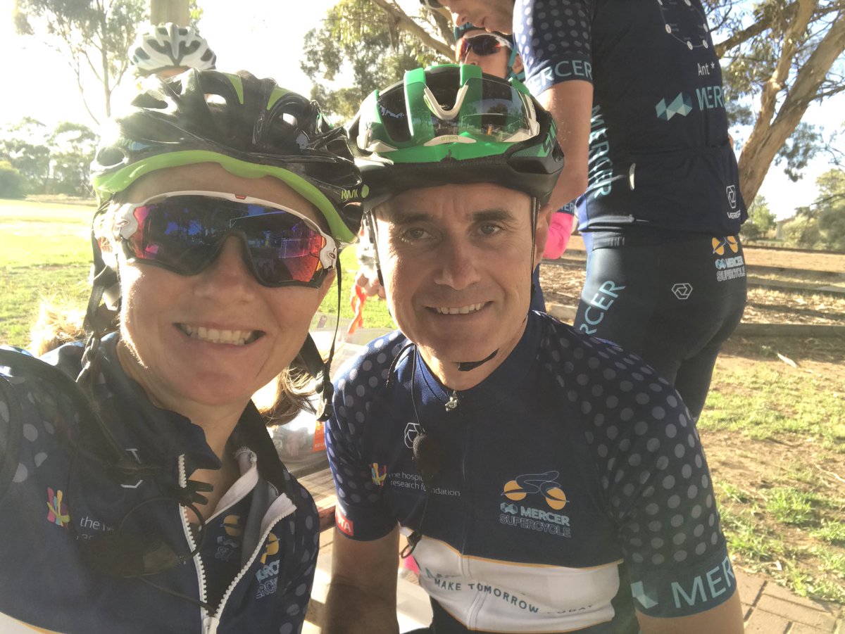 Fuzzyleeza's tweet photo. #MercerSuperCycle19 day 6: Wallaroo to Clare, took us 120km on our 2nd last day via Snowtown for a school visit #merceractive @lifeatmercer @supercycle_au https://t.co/A3iBr6skxL