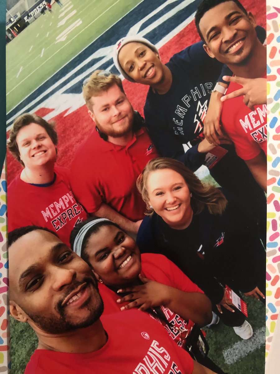 TKells53's tweet photo. The faces you don’t see! #AllAboard #MEMExpress #AAF https://t.co/cSMdr1oEK0