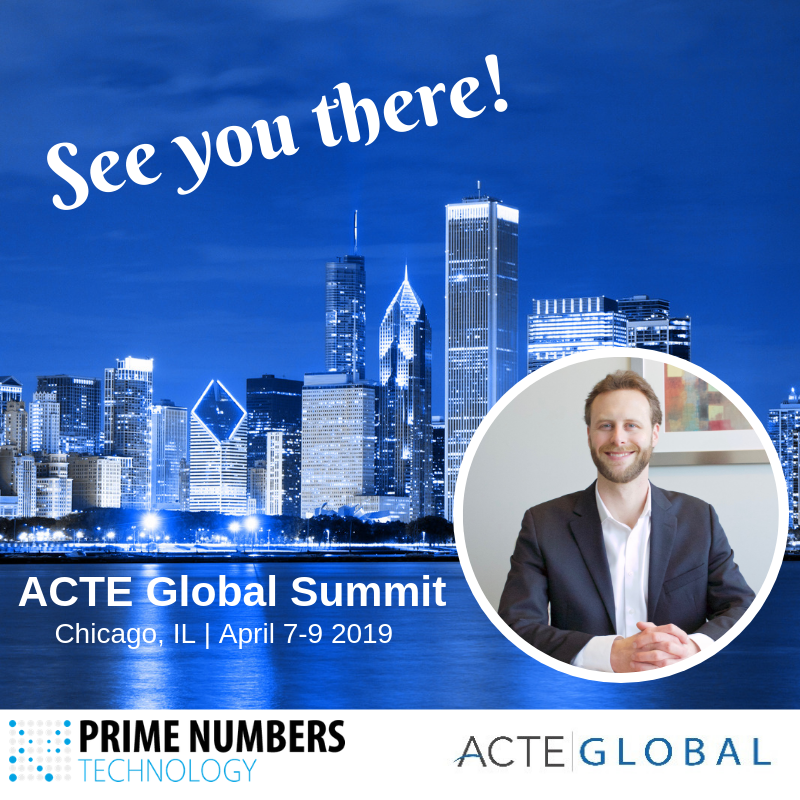 Attending the ACTE Global Summit next week? If so, be on the lookout for our Vice President &amp; General Manager <a href="/mark_PNTechTalk/">Mark Bresnahan</a> and ask him about everything Prime has planned for the rest of the year! #ACTEchi19