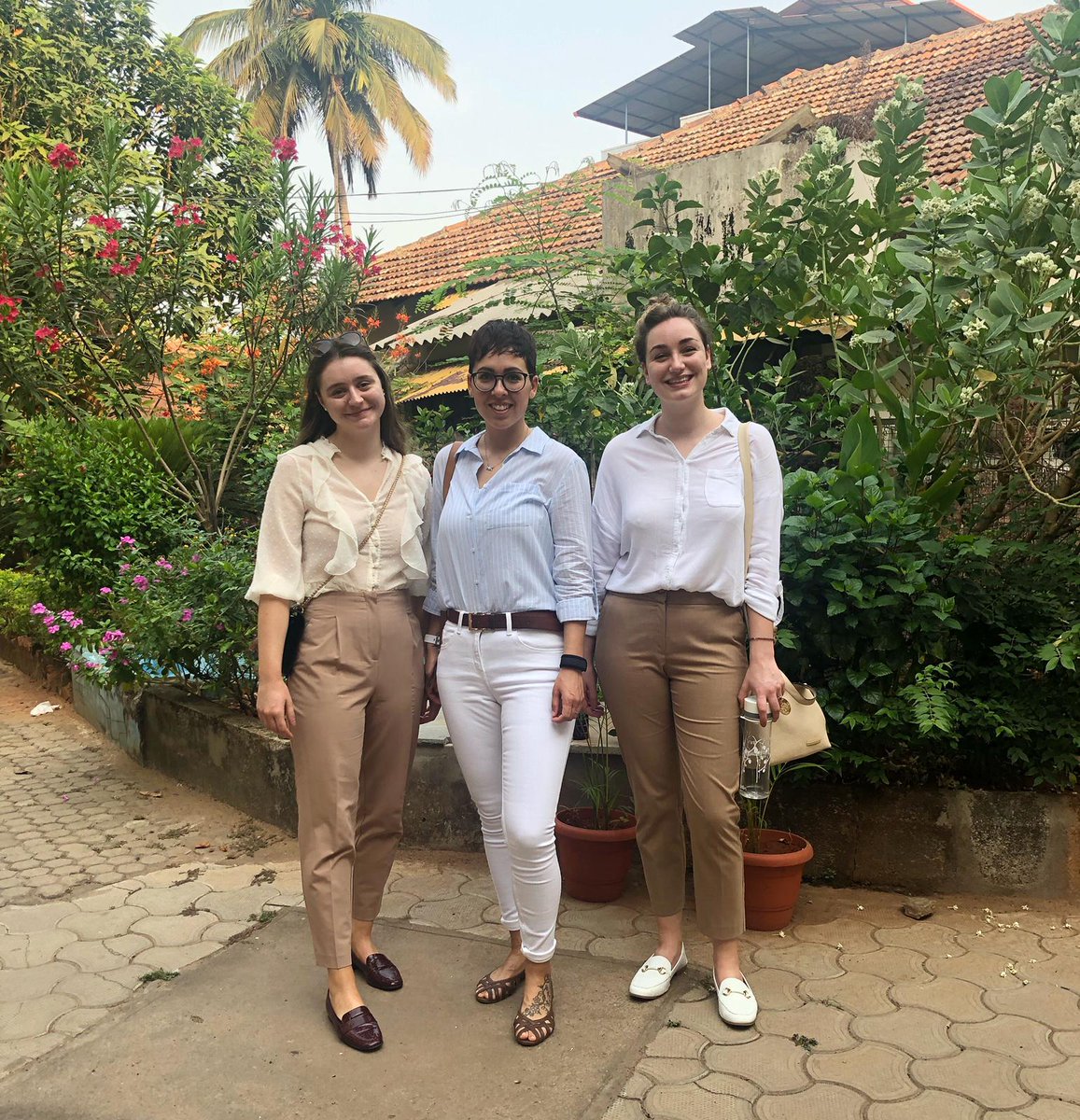 UoPDentistry's tweet photo. Our dental hygiene and dental therapy students have arrived in India and are spending their first day in Mangalore. During their time in India they will be visiting students from Manipal University. #globalactivities #studentexchange #portsmouthuni #global #dentalacademy https://t.co/xnrOGlkHUm