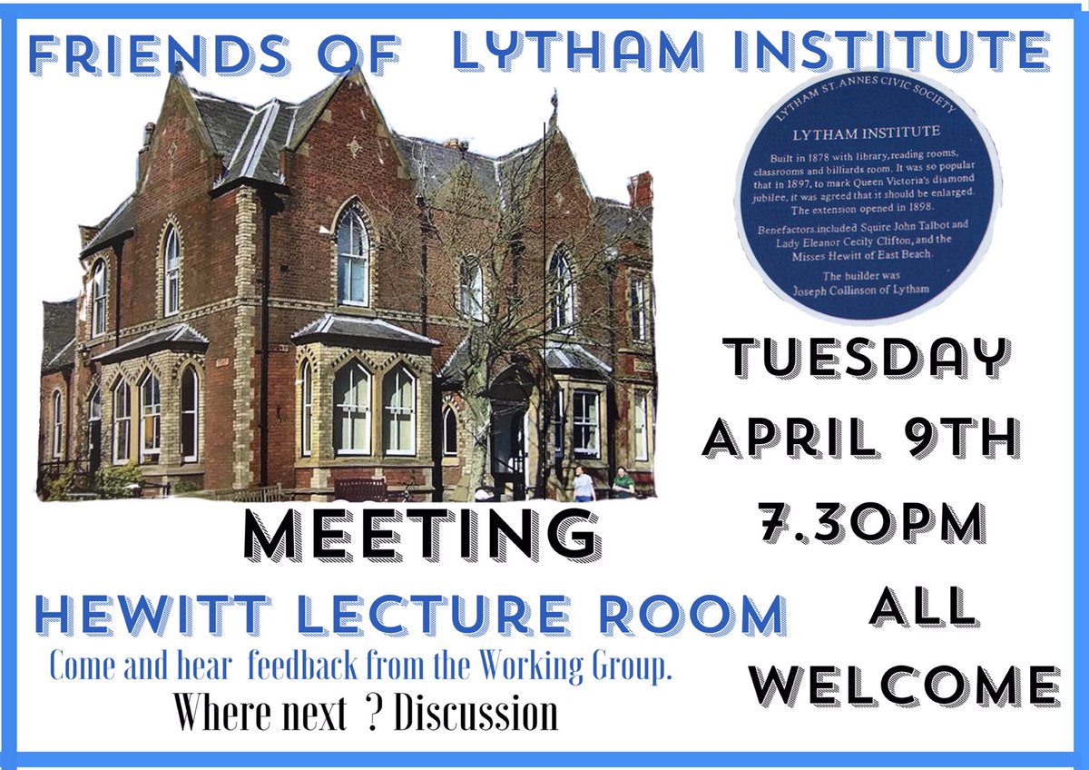 Your Town Needs You ! please share to many due to short notice <a href="/DeaconLytham/">The Deacon</a> <a href="/LytHallFriends/">LythamHallFriends</a> <a href="/LythamLifeStyle/">Lytham & St Annes (love where you live & visit)</a> @StringersLytham <a href="/HiddenGem/">LBoogie Baby</a> <a href="/The_Taps/">The Taps</a> @SpagoLytham <a href="/LythamKitchen/">The Lytham Kitchen</a> <a href="/javalytham/">Java</a> <a href="/LythamRotary/">LythamRotary</a> <a href="/LSACivicSociety/">LSA Civic Society</a> <a href="/FriendsLsaac/">LSAAC Friends</a>  <a href="/VictorianFest/">Victorian festival</a> <a href="/fairhavenfriend/">Friends of Fairhaven Lake</a> <a href="/LythamRT/">Lytham Round Table</a>