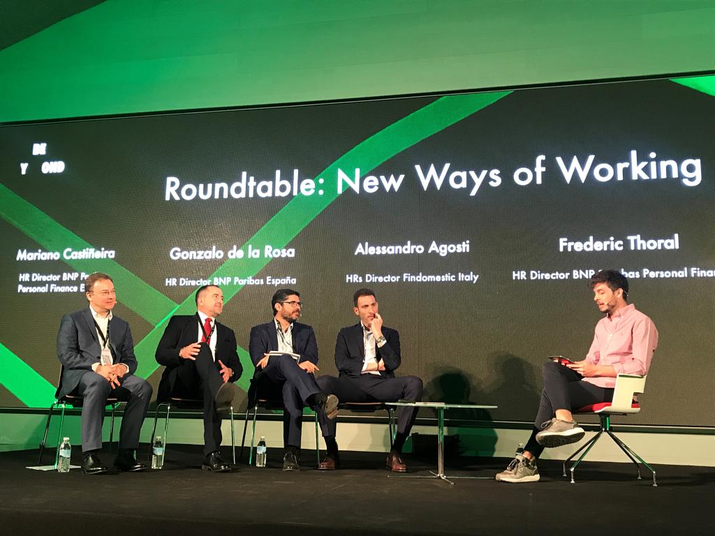 CetelemSpain's tweet photo. En BNP Paribas Personal Finance en España hemos estado hablando, trabajando y compartiendo en las jornadas #WorkBeyond experiencias sobre nuevas formas de trabajar y nuevas formas de liderar.

El talento de nuestros equipos es nuestro futuro.
#WorkBeyond #LifeAtBNPParibasPF https://t.co/1rAChKD6PG