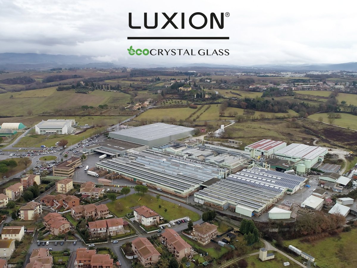 LUXION® Ecocrystal glass is: Zero emissions and renewable sources! #ecocrystal