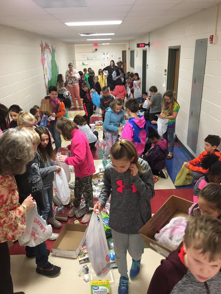 Collecting our recycled materials to begin building our trash car racers! <a href="/CESGoPanthers/">CESGoPanthers</a> <a href="/CCPS_VA/">Clarke Co Schools</a>