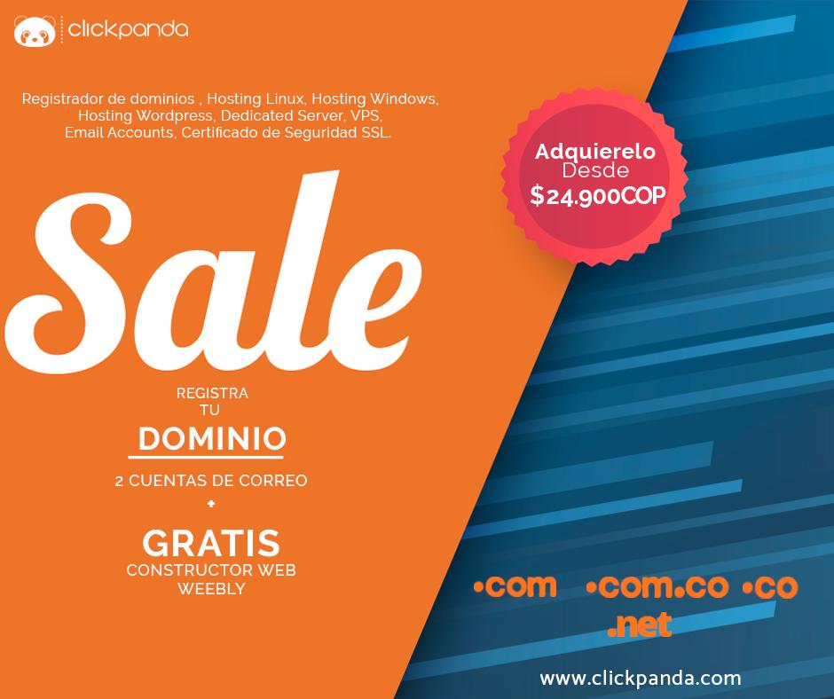 Click_Panda's tweet photo. ¡Aprovecha! Registra tus dominios y recibe beneficios como 2 cuentas de correo gratis mas un constructor web gratis.
#HOSTING #Domains  #Website #InternetMarketing #builder 

🐼

Ingresa a https://t.co/O6MiVFFuaz https://t.co/jtTS4FKdyz