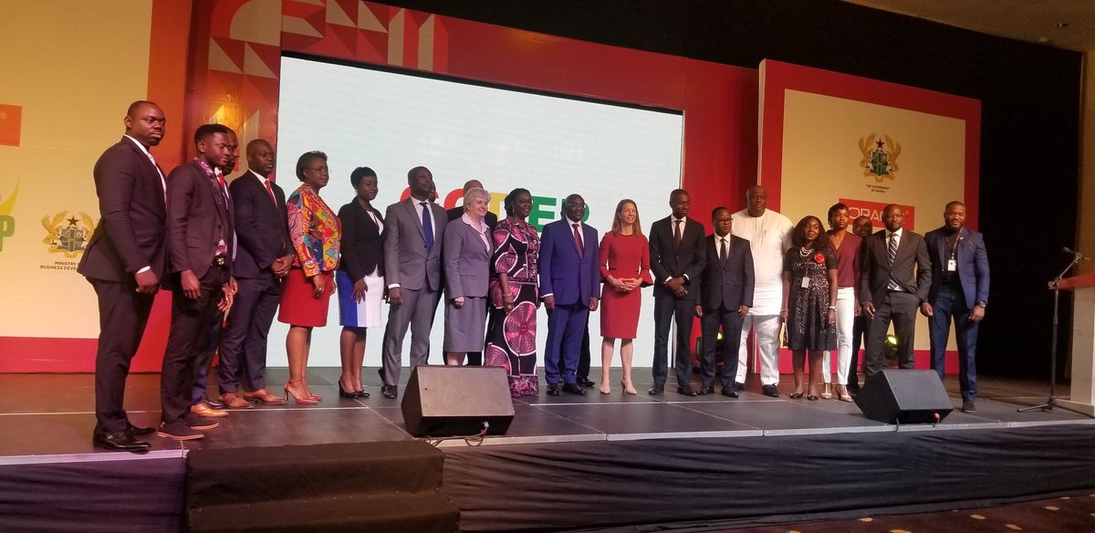 Today we launched Ghana-Oracle Digital Enterprise Program supporting 500 local startups through @OracleStartup. We look fwd working w/ the 1st cohort of innovative #startups #GODEP @nolimits01 @Oracle_Africa @AndrewSordam @adossary