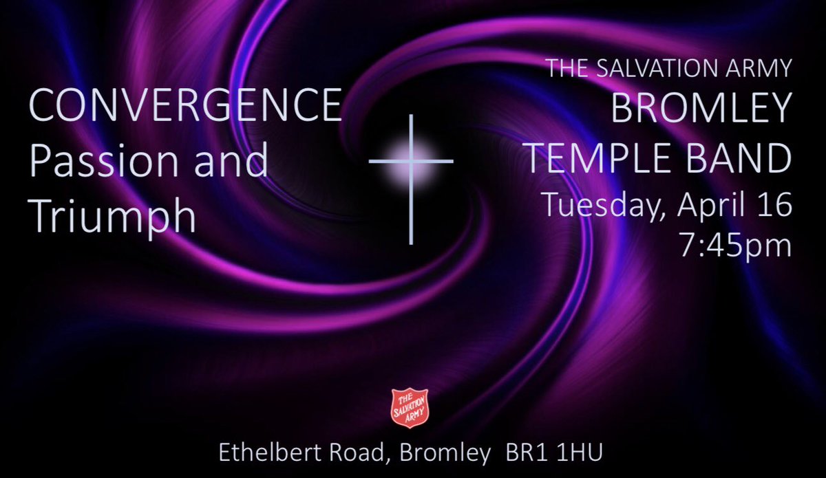 BromleySA's tweet photo. Upcoming Easter event at Bromley Salvation Army. 
Easter week, Tuesday, April 16th @ 7.45. Come and hear the Easter story....more details in pics. 
#easter #thesalvationarmy #Bromley https://t.co/YII3gCAvIc