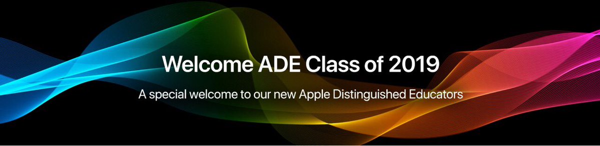 Estamos orgullosos de que 4 de nuestros maestros Perla V., Adrián L., Rosy P. y Grace A. fueron seleccionados para fomar parte del selecto grupo de Apple Distinguished Educators clase 2019. Como miembro de ADE. #ishalldomybest #AppleDistinguishedSchools #ADE2019 #AppleEDUchat