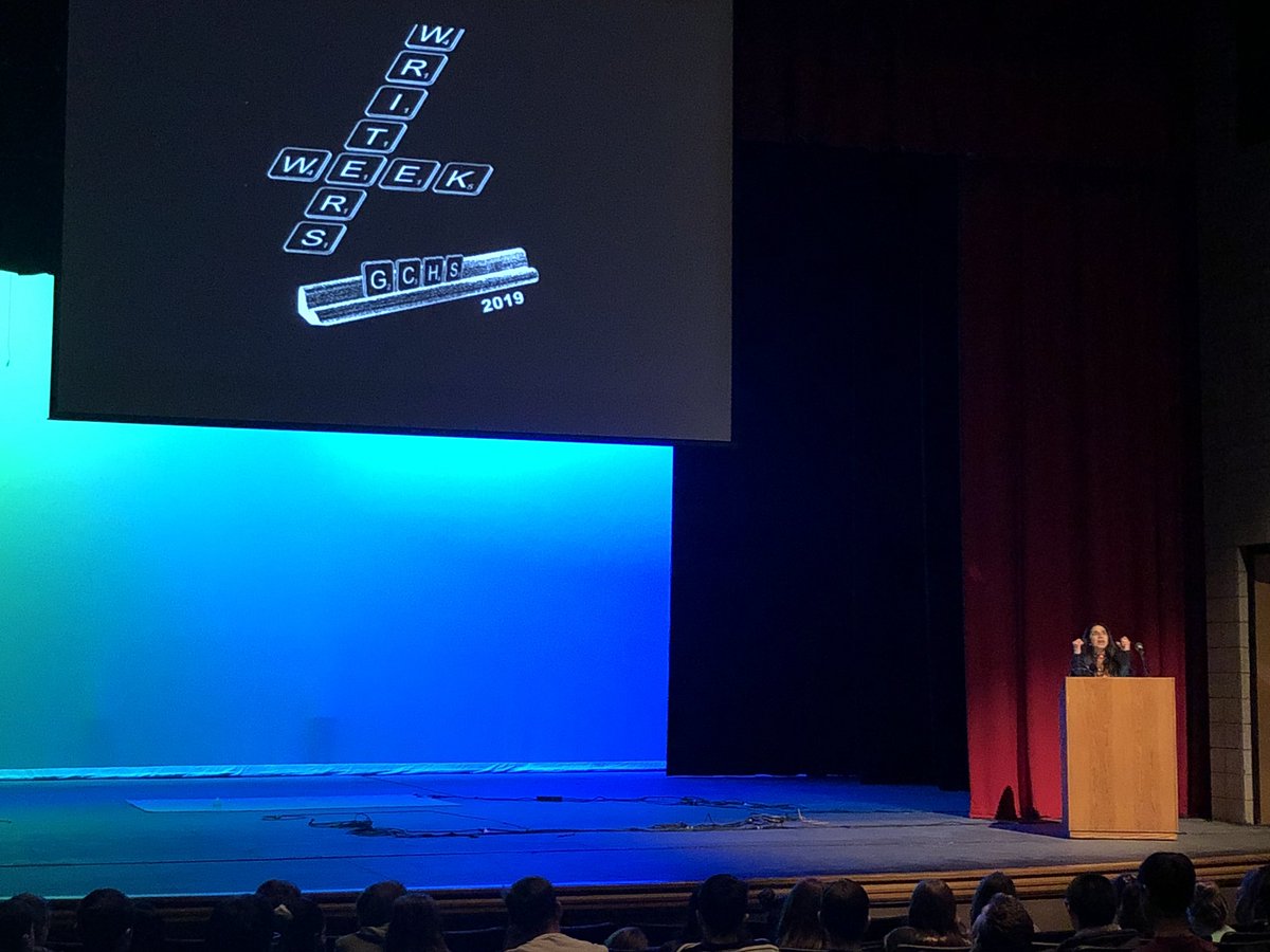 GCHS Writers Week tweet media