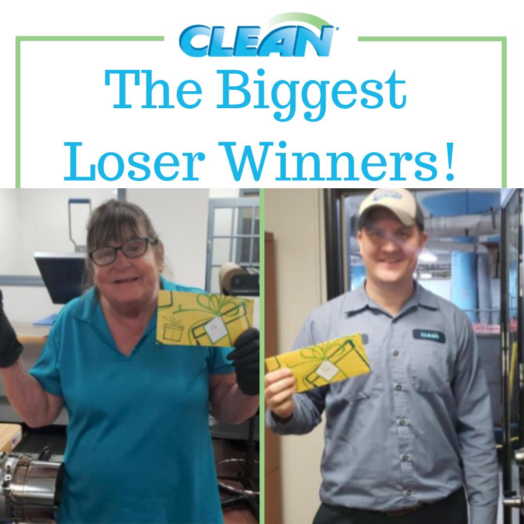 Clean_Uniform's tweet photo. Congratulations to Dan and Kim from St. Louis for winning the Biggest Loser competition! You guys are amazing! https://t.co/ndxJZFUR7n