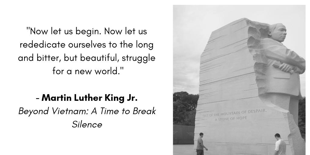 On this day 51 years ago, Dr. Martin Luther King Jr. was assassinated. We honor his legacy and his mission of racial and economic justice. #DrKing