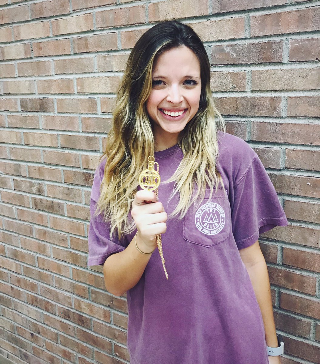 DSUTriDelta's tweet photo. We are so proud of our sister Hart Rogers for being tapped into ODK!!🌟 https://t.co/VQ76sJ2Xin