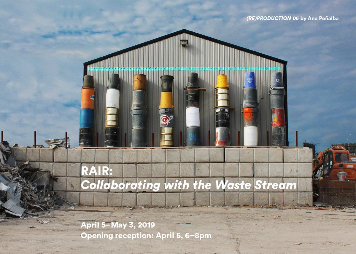 Don't miss the opening reception for <a href="/RAIR_philly/">Jamie Jaja</a>'s "Collaborating with the Waste Stream" tomorrow 6-8pm at GALLERY Land Collective in <a href="/OldCityDistrict/">Old City Philly</a>!

land-collective.com/april-at-galle…