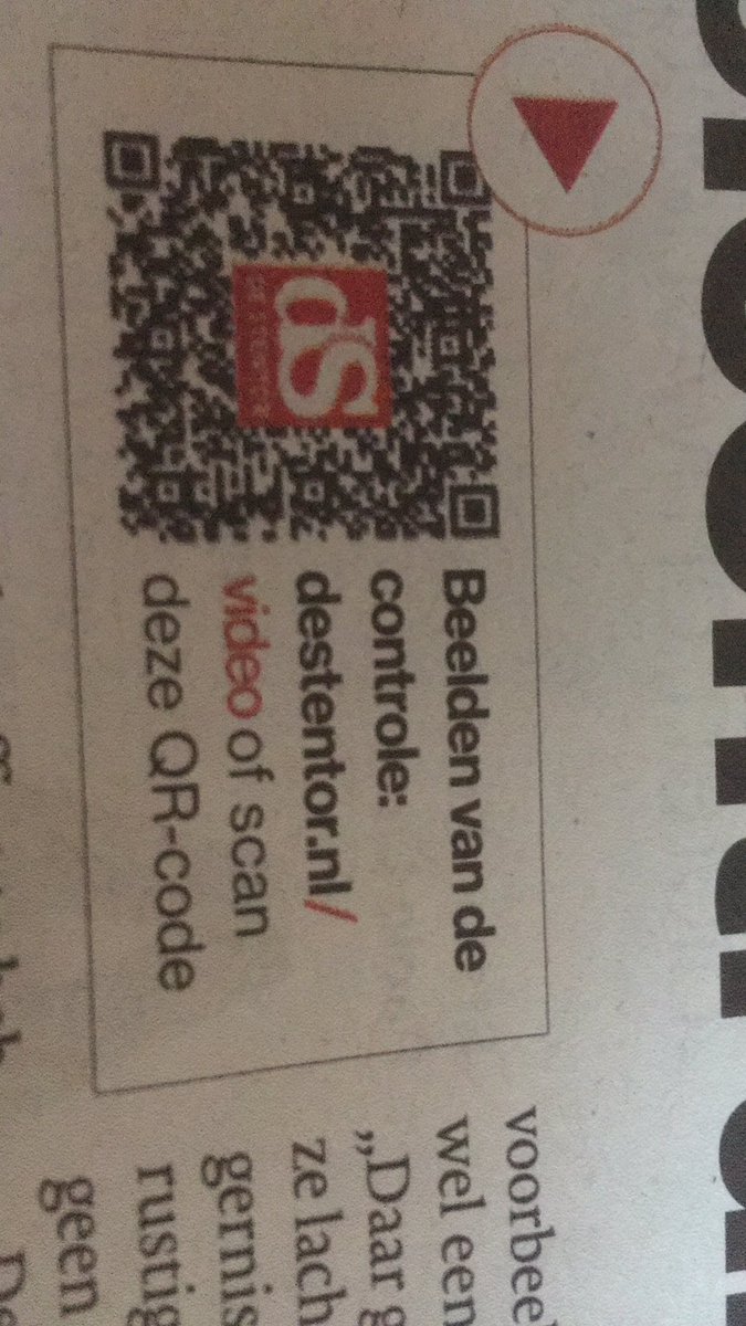 rrich_ard's tweet photo. @Webcare_Stentor hebben jullie ooit de QR-codes getest die in de papieren versie van de krant staan? Werkt niet hoor... https://t.co/LxkwCDrdmN