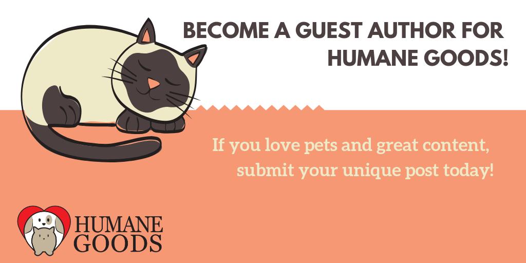 HumaneGoods's tweet image. We're looking to feature you and your writing! Submit a guest post today for Humane Goods pet blog. Go here for more info: blog.humanegoods.com/write-for-huma…
