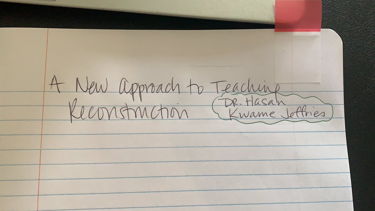 misskono's tweet image. Let’s do this! @facinghistory @ProfJeffries #springbreakpd #fhonline