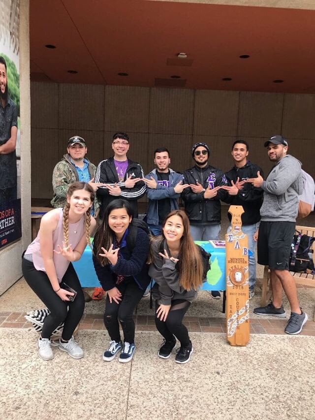 utsamgc's tweet photo. 🎉 MGC would like to wish a Happy Founders Day to the Brothers of Sigma Lambda Beta! Congratulations! 🎉 #utsa #utsagogreek #utsagreeklife https://t.co/wymDB5xB69