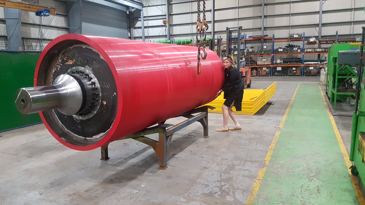 A big thank you to Mackay Conveyor Equipment for hosting a fantastic <a href="/RINMackay/">ResourceIndustry</a> event last night. <a href="/HarrietMclennan/">Harriet McLennan</a> and I really enjoyed our tour through your workshop and seeing all of the fantastic work you have underway. We hope you enjoy spending your advertising voucher.