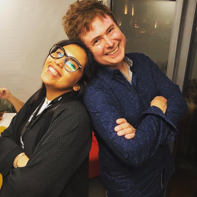 quintonflynn's tweet photo. Maha and Me! Here’s to new friends!! @gamersconsa @iammimzicle #alkhobar_city #saudiarabia #activision @activision @blizzard #blizzardentertainment #kingdomhearts @kingdomhearts #metalgearsolid @leagueoflegends #jhin #leagueoflegends #raiden https://t.co/xZDIzYeyPZ