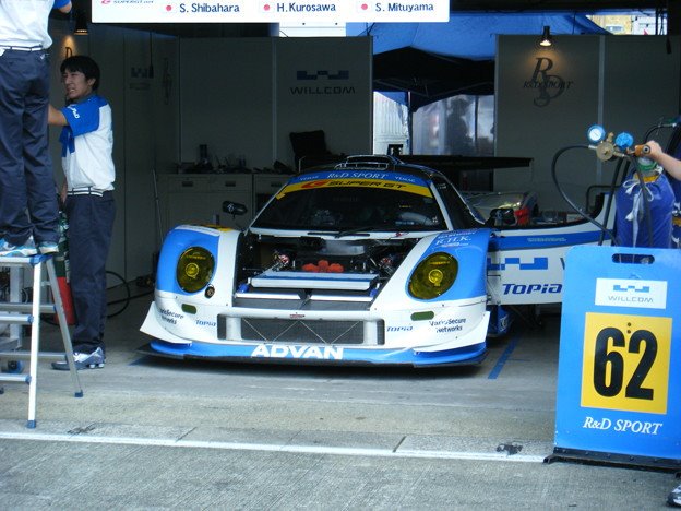 WILLCOM ADVAN VEMAC 408R】 SUPER GT GT300に参戦したGTマシン 東京