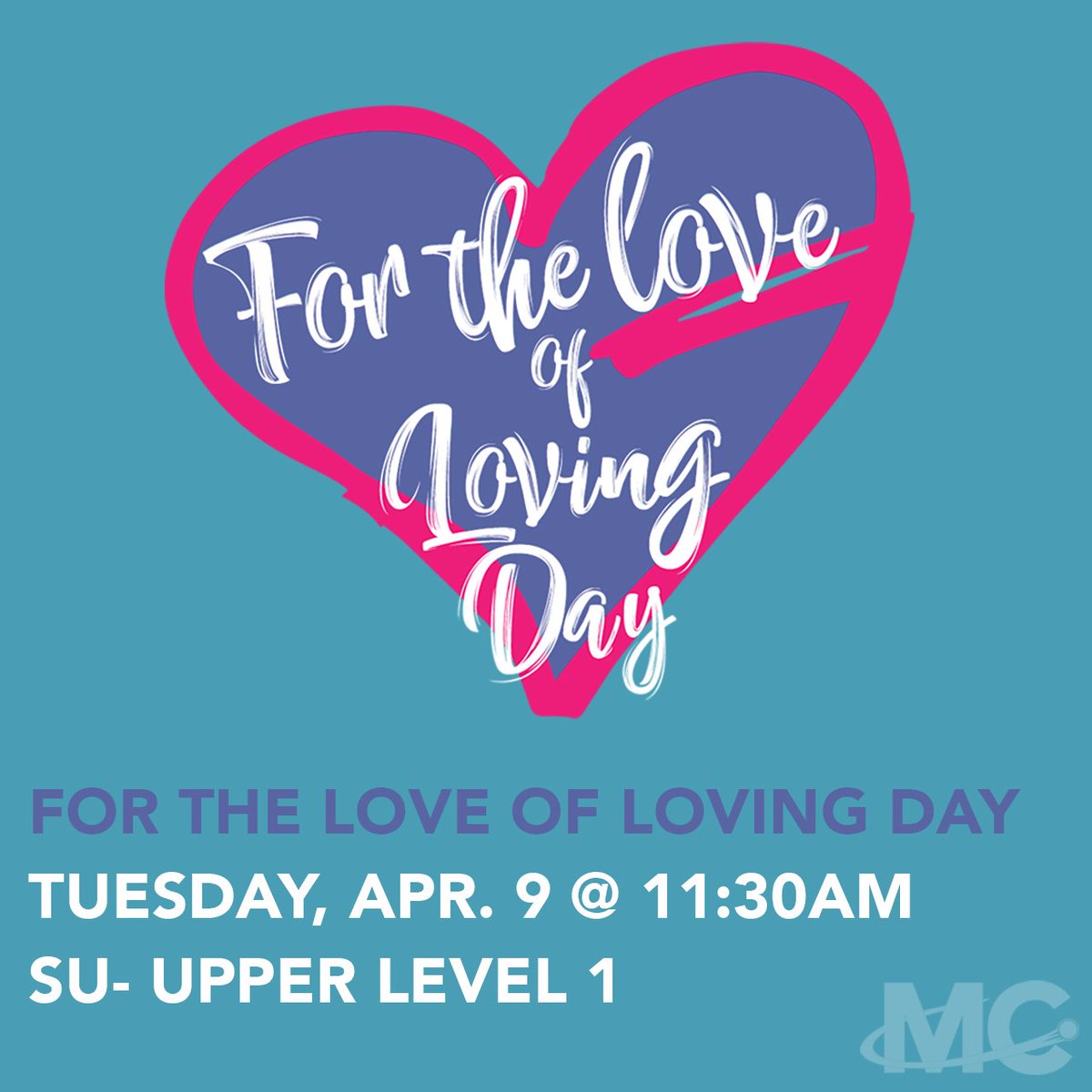 UTDallasMC's tweet photo. Loving Day is an annual celebration of the 1967 Supreme Court case of Loving v. Virginia that legalized interracial marriage. Join us next week on Tuesday, April 9th at 11 am in the upper level SU as we celebrate Loving Day! #lovingday #multiculturalcenter https://t.co/EaPlvWbmyC