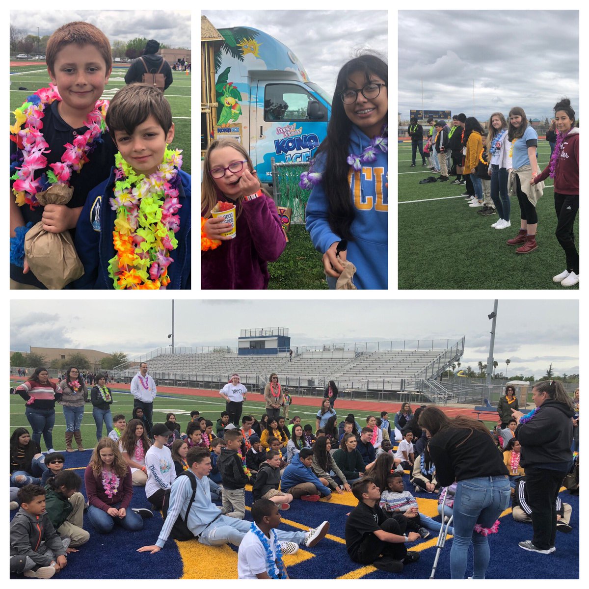 The Buddy Program has come to a close for the 2018-2019 school year! Here’s a peak at our end of the year Luau themed meet up. Check out these kids! We had over 600 students in our district participate! Thank you to everyone who helped support us this year! 💙 #great2bwusd