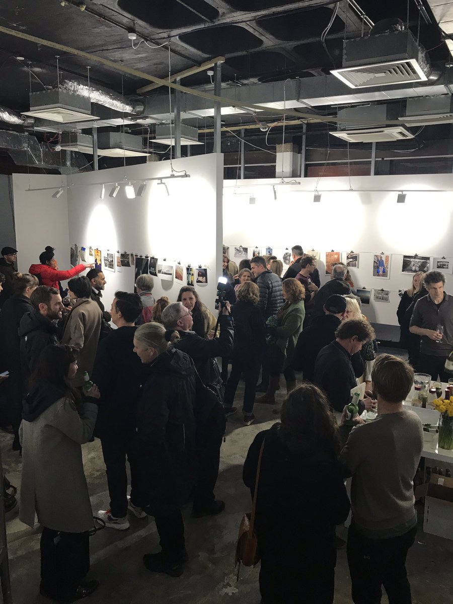 Photomonitor's tweet photo. Seriously good vibe @photofusionUK tonight for their grand opening Print Swap party. Many congratulations to Kim Shaw and team for pulling together this move to great new Brixton space. Open for business #keepphotofusionmoving #madeinbrixton see you soon https://t.co/TIkCb6yNqb