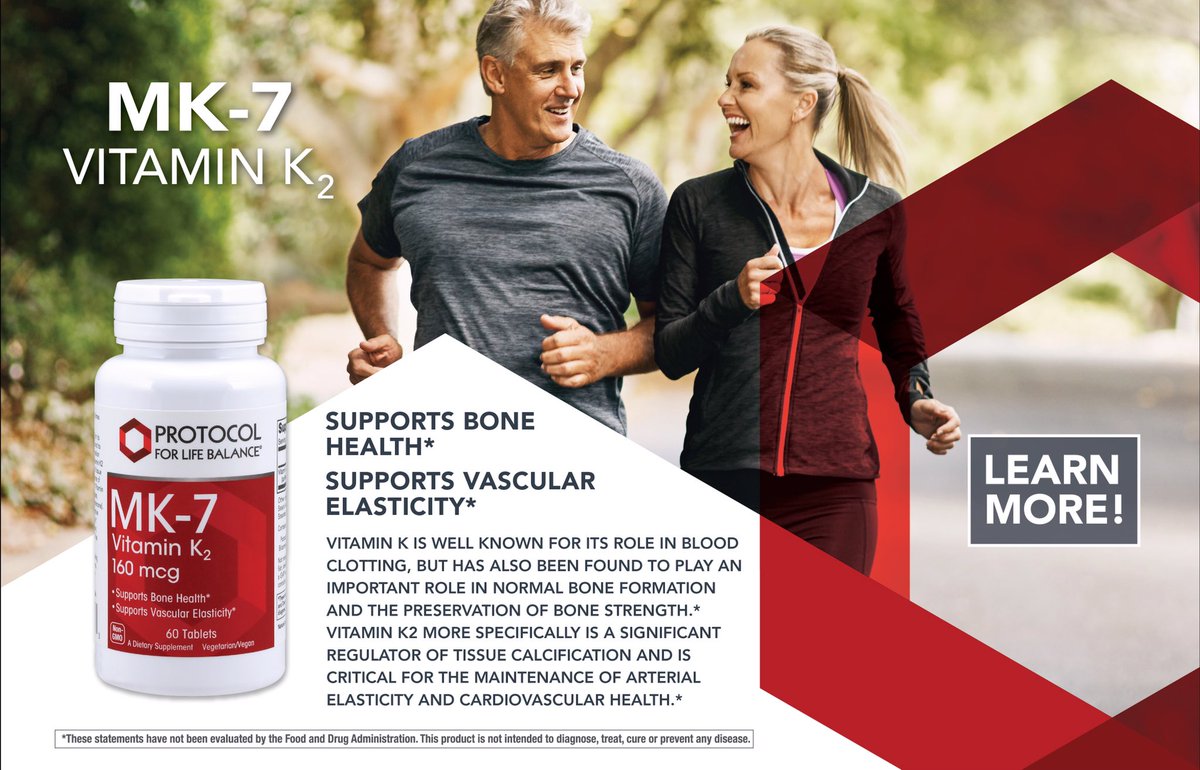 EvolvingN's tweet photo. Happy April y’all! 
This month Protocol for Life is highlighting their awesome MK-7 Vitamin K2- it’s supports bone health and supports vascular elasticity. https://t.co/s6RJf7kQgw