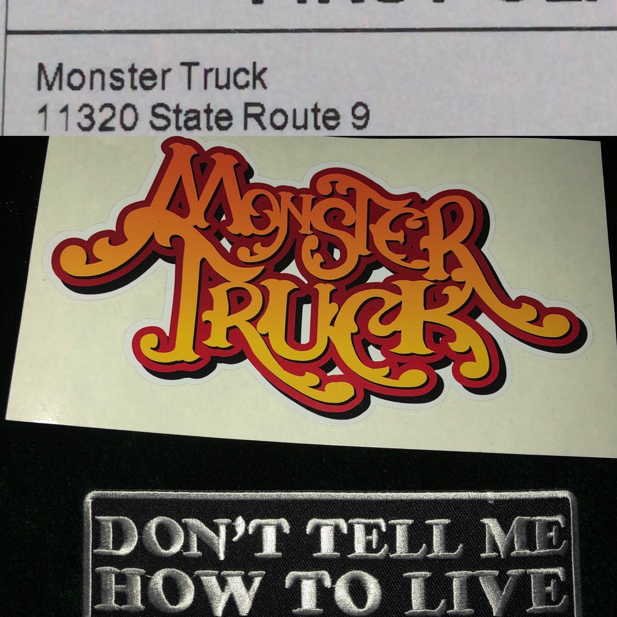 ConcertGuruBUF's tweet photo. @Monster_Truck_  Nothing better than coming home from a long day of work &amp; getting mail from your favorite band. See you guys Saturday at The Moose &amp; Goose, eh? #monstertruckband https://t.co/MFpL3L52Ie