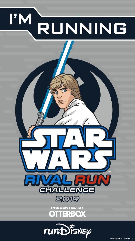 runDisney's tweet photo. RT if you're running for the LIGHT SIDE during the 2019 @starwars Rival Run Weekend! #StarWarsHalf https://t.co/IkpjKTk4Vy
