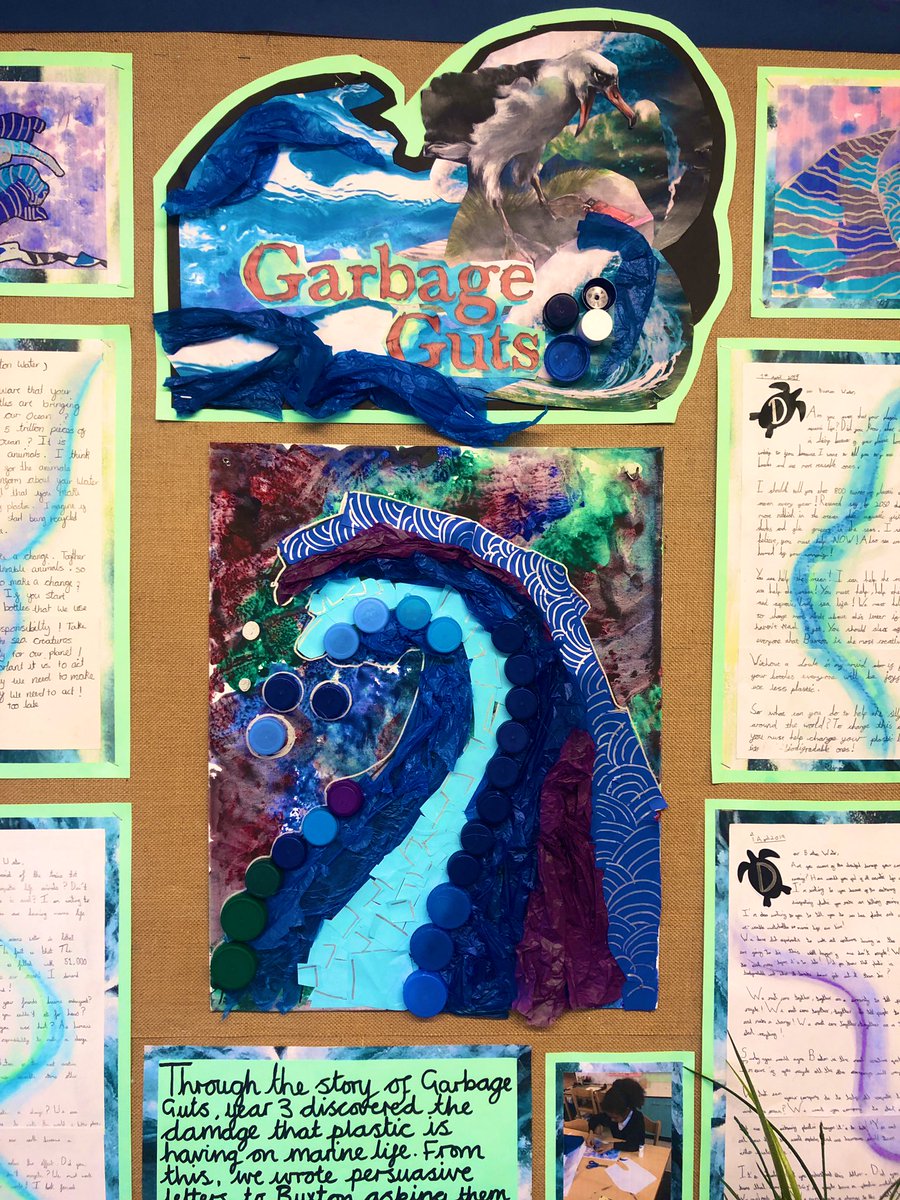molnar_miss's tweet photo. Year 3, we are blown away by the incredible learning journey you’ve had this term! #garbageguts #plasticpollution #recycle @WoodhillSchool @InspireSELondon https://t.co/YcO3I8nl33