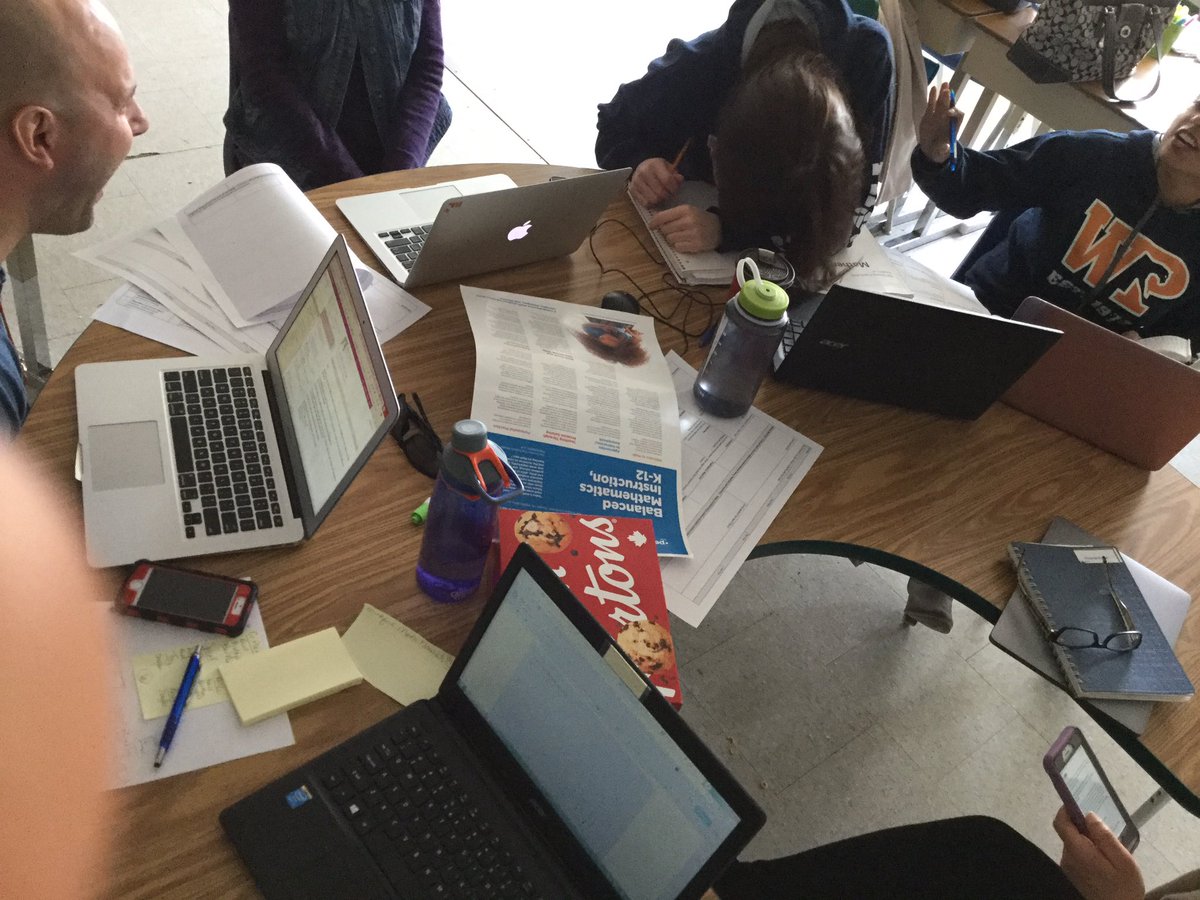 shyde14's tweet photo. The @wp_panthers #CookBTC teachers setting goals for next steps. Mindful Math Moments (M^3!) (copyright pending ☺️)here we come! @LizCookPDSB @mangat_prabhjot @M_Leung114 @me_gusta_math @MrBretCarr Learning together to reach farther @pgliljedahl https://t.co/9v1SvkJ4x9