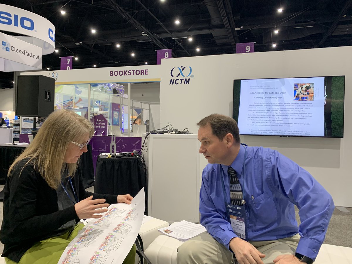 Travis shows NCTM how to use student thinking! See him again oh Saturday at 9:45. <a href="/MVPmath/">Math Vision Project</a> <a href="/openupresources/">Open Up Resources</a> <a href="/nctm/">NCTM</a>