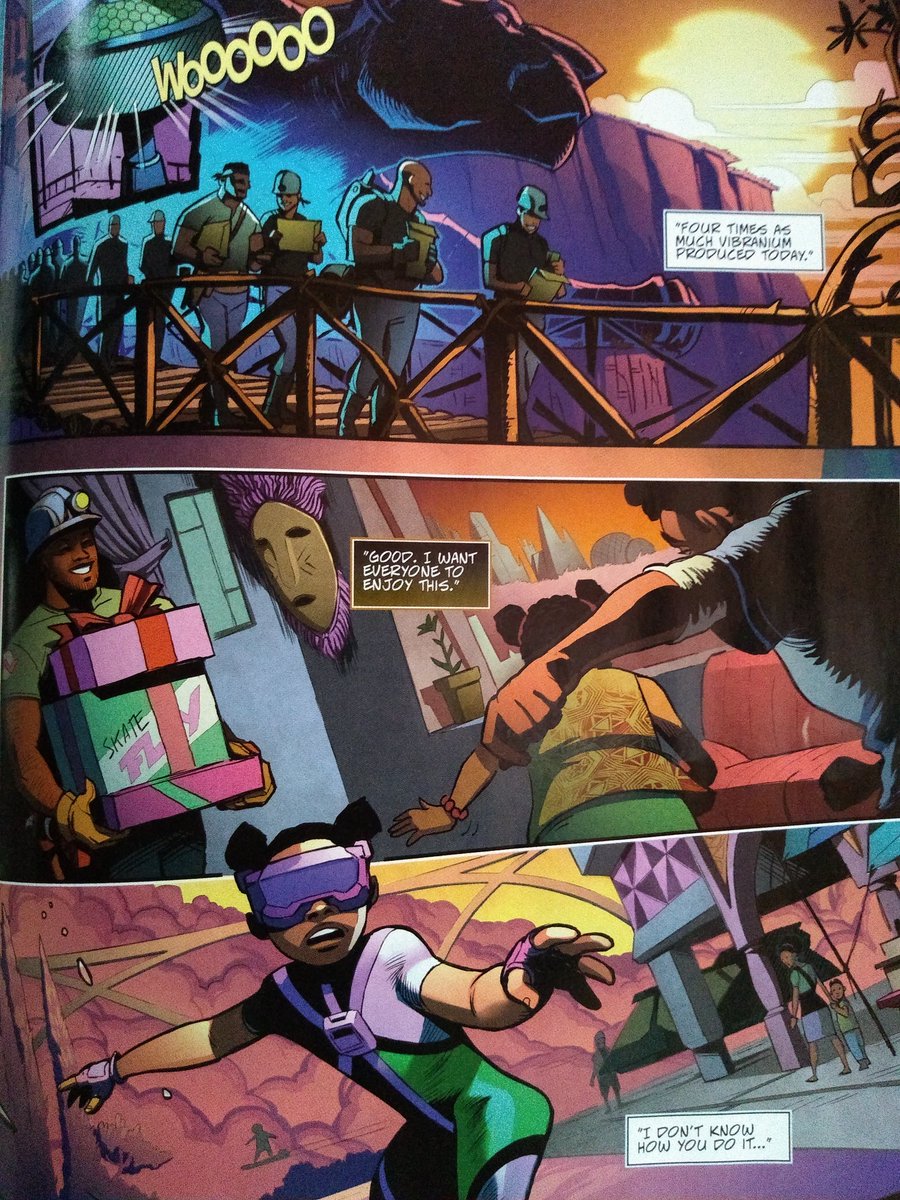 JDIZZY_GAMER's tweet photo. After a fun #NCBD, I bring to you #ThursdayStripThoughts :)
#WritingPick
DAILY BUGLE FUNNIES
@tytempleton (W/A)
#ArtPick
MARVEL ACTION: BLACK PANTHER #1
@Juansamuart (A)
#ColorPick
MARVEL ACTION: BLACK PANTHER #1
@DdGarciaCruz (C)
#LetterPick
MAJOR X #1
@JoeSabino (L) https://t.co/8GAZsoHYgM