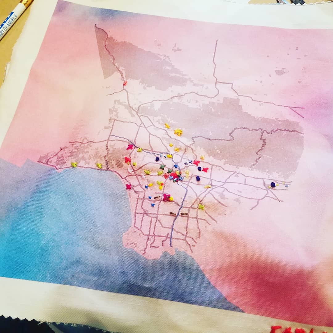 ninakin9's tweet photo. Yesterday was the LA Arts Datathon 3.0 - I was one of the leads on the "Visualizing Data Through Craft" track.
We had a great turnout and I think people really enjoyed the activity. #artsdatathon #artsdatathon2019 https://t.co/uUDZLV1CLh