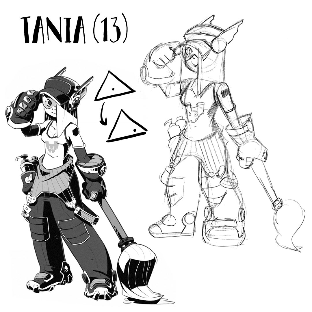 miguelistery's tweet image. @scottmccloud Then, we made the exercise of moving the style of some manga characters to a different place in the pyramid, it was real fun!

This was the result.
(2/2)
#manga #wadokai #drawing #mangaworkshop #howtodrawmanga #digimon #jojo