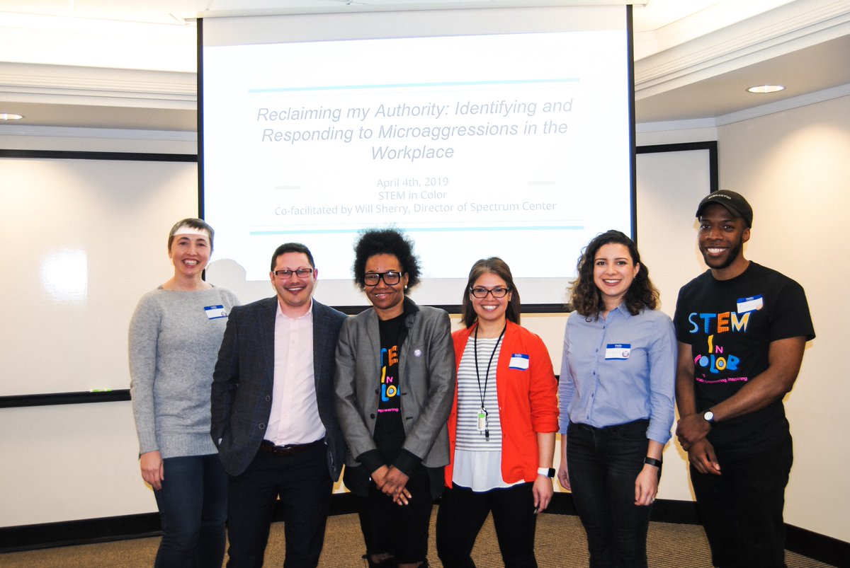 Thanks to the STEM In Color community who came out today for our workshop on microaggressions. We appreciate everyone's support and look forward to seeing you all again at our next events! #STEMInColor #BlackinSTEM #Leaders #DEI