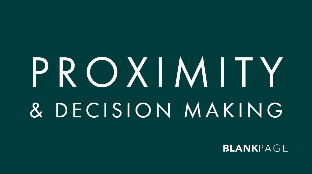 Check out our March newsletter which highlights the impact of #proximity, or the "closeness" of #people to your decisions and how it can help uncover your true audience. #decisionmaking go.bpstudio.com/mar2019